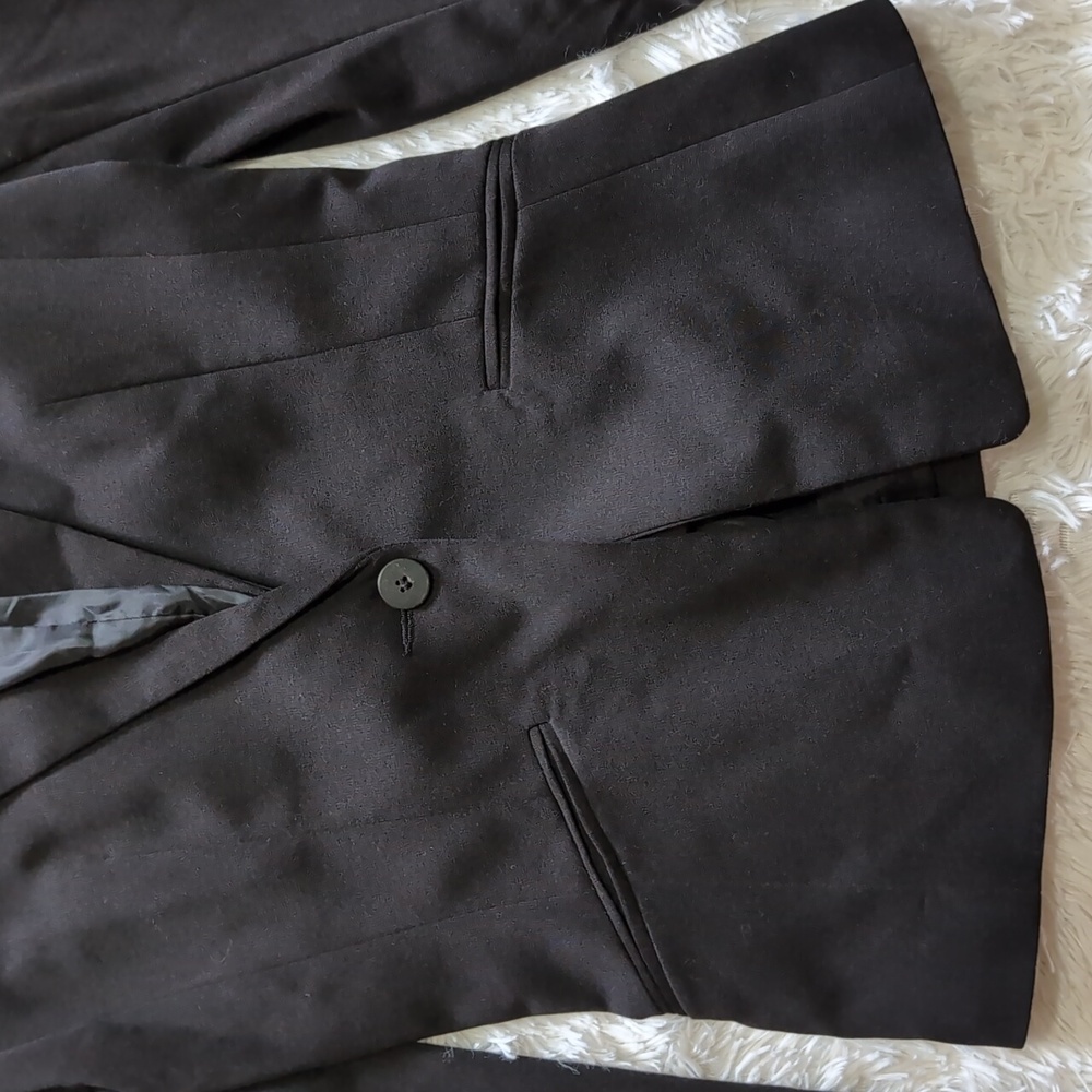 H&M Black Fitted Single Button Blazer - Picture 3 of 10